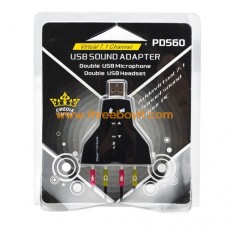 Sound External USB Virtual 7.1 (PD560)